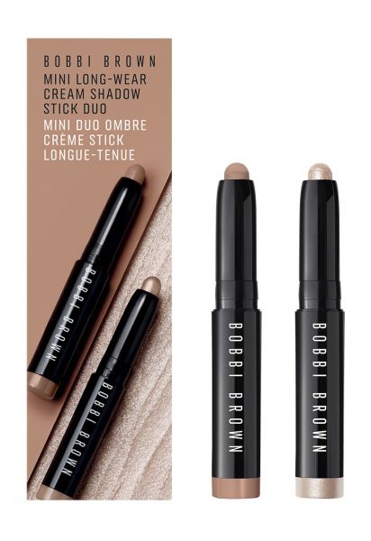 Bobbi Brown Mini Long-Wear Cream Shadow Stick Duo Набор устойчивых кремовых теней для век в мини-формате