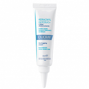 Крем от прыщей и черных точек Keracnyl Glycolic+ Cream